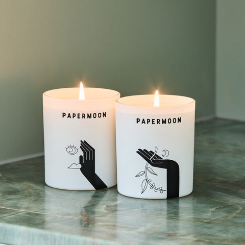 Two scented candles 