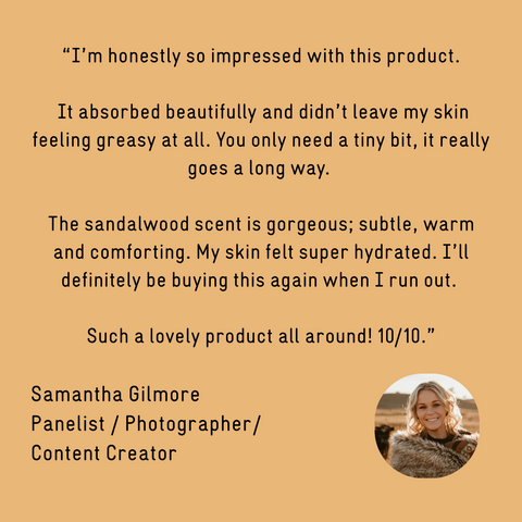 SANDALWOOD BODY OIL