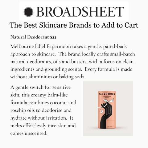AS SEEN IN BROADSHEET